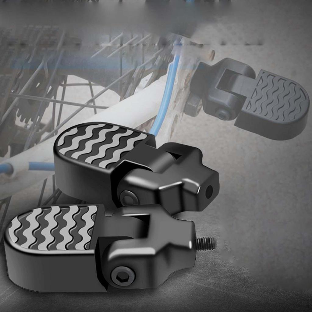 2Pcs Rear Pedals Accs Foot Plates Bike Rest Pegs for Bicycle Mountain Cycling
