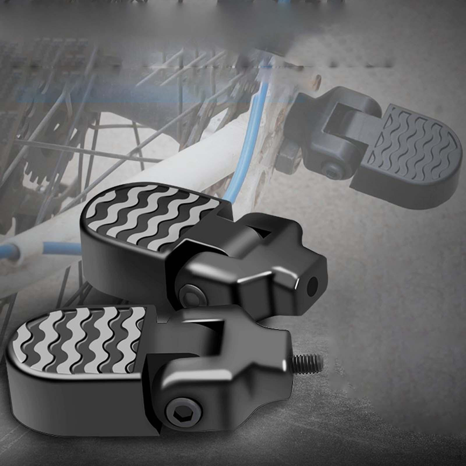 

2Pcs Rear Pedals Accs Foot Plates Bike Rest Pegs for Bicycle Mountain Cycling