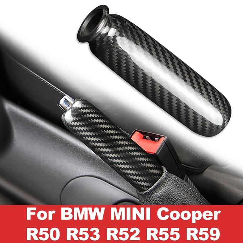 

Carbon Fiber Car Handbrake Grip Cover for BMW MINI Cooper R55 Clubman R56 R57 R58 R59 R50 R53