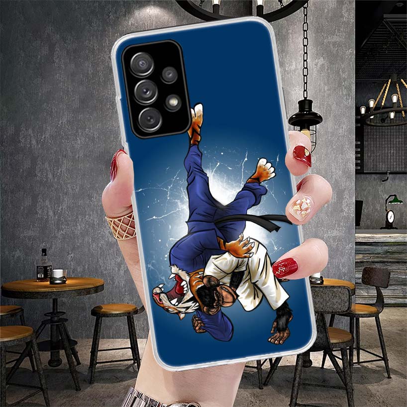 Judo Jiu Jitsu BJJ Brasilianische Weiche Handyhülle Für Samsung Galaxy S22 S23 S24 S25 Edge S26 Ultra S20 FE S21 Plus + Fundas Coque Ga