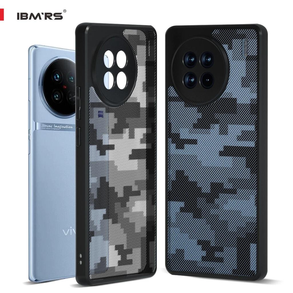 (Comes with wrist strap)IBMRS for vivo X90 Case, Anti-Fingerprint Technology Easy to Hold Feels Velvety Soft Phone Cover for Women, Men - Matte Clear