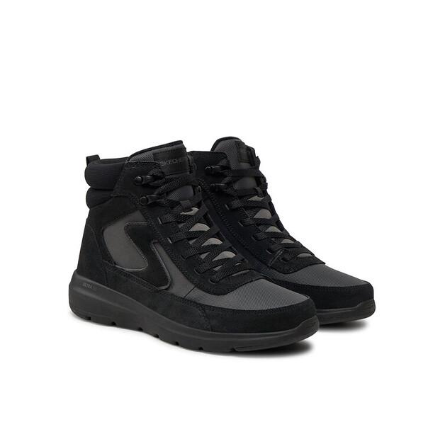 Skechers 144198/BKGY Ankle Boots, Black