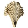 Furniture Handle Nordic Chinese Modern Ginkgo Brass Simple Leaf Pulls for Cabinets Drawers Doors Dressing Table
