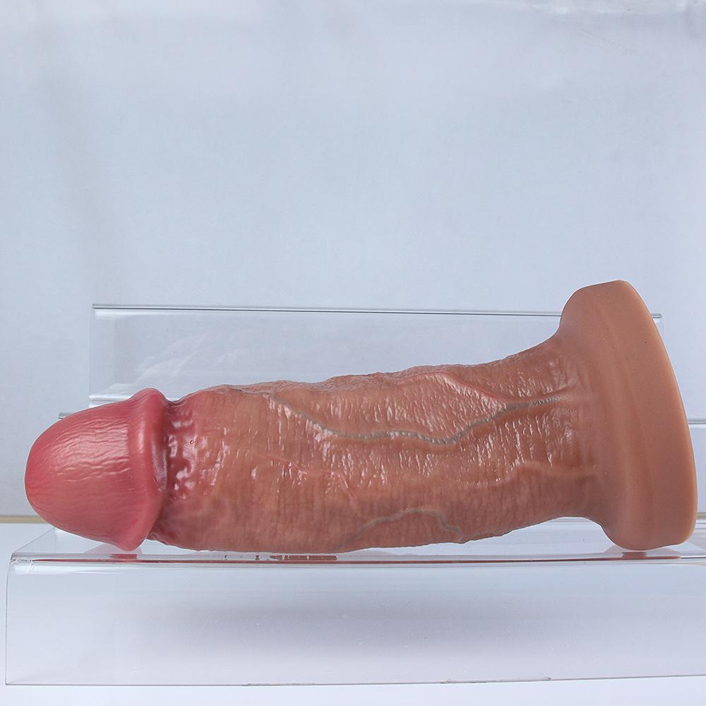Dildo – 3.7 Inch Super Huge Silicone Dildo | Realistic Thick Suction Cup Penis, Soft Skin-Friendly Anal Plug, Vaginal Masturbation Adult Sex Toy