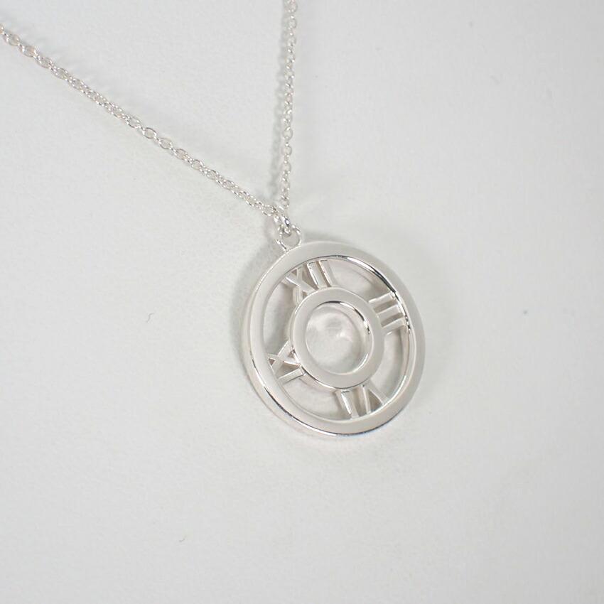 [Gebraucht] TIFFANY/Tiffany 925 Atlas Medaillon Anhänger/Halskette/g422-32