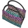 High Capacity Colorful Leopard Lunch Bag Women Insulated Portable Reusable Waterproof Cute Lunch Bags for Teen Girls Lunch Boxes