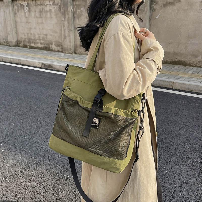 Large Capacity Tote Bag Women's Handbag Student Class Shoulder Bag