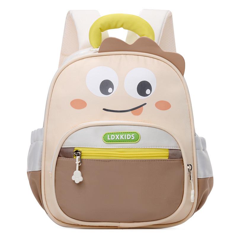 Childrens Cute Backpack Cartoon Design Unisex Student School Bag Waterproof Kids
