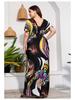 Dámské plážové šaty plus size délky až na zem (M-5XL)