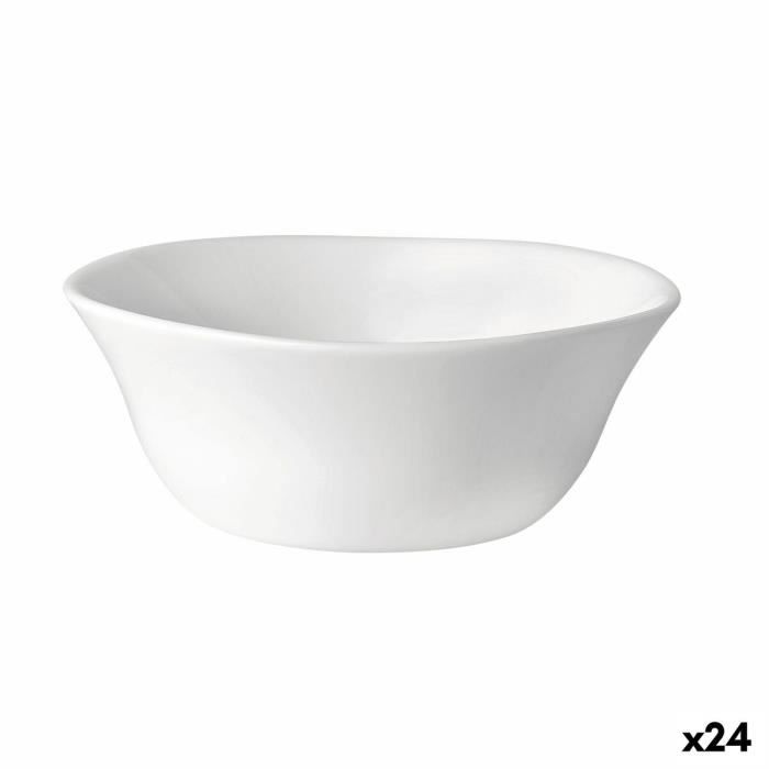 Bol - BORMIOLI ROCCO - Parma - Verre - 12 cm - Blanc - 24 Unités