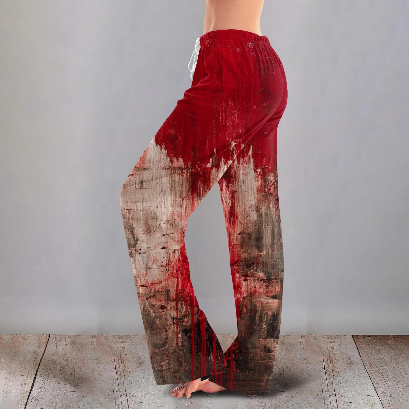 

Women Winter Soild Color Pants Full Length Long Trousers Sports Pants L