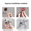 Faucet Quick Seal Washer Universal Interface of G 1/2 Inch Silicone Gasket Brass Faucet Seal Washer Watertight Bath Accessories