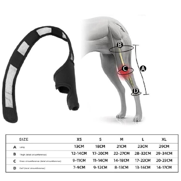 Pet Leg Brace for Support and Warmth Suitable for Injured Aging Dogs for Daily Walks and Outdoor Activity