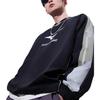 Mizuno T-shirt alla moda comoda versatile delicata sulla pelle a maniche lunghe unisex top nero K2CE53Y309