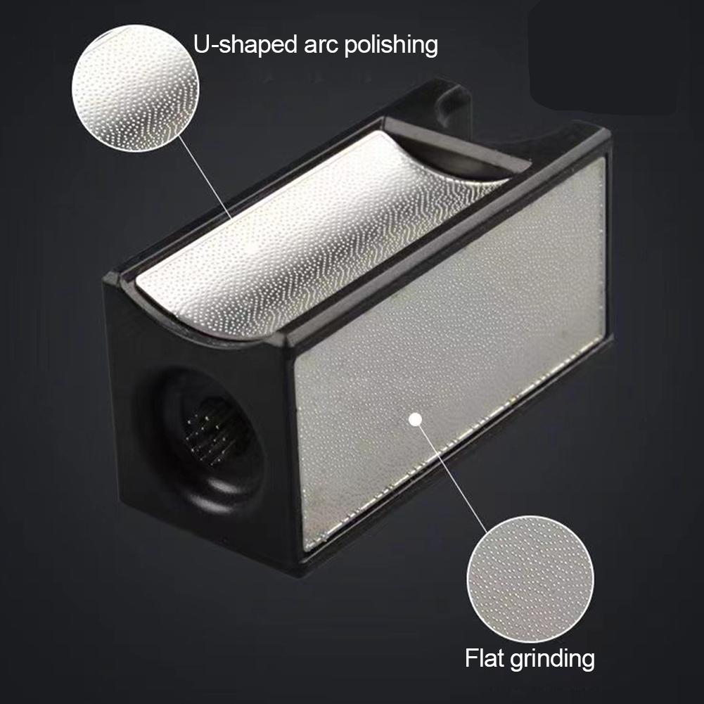 Billiard Cue Multi-Functional Leather Head Repair Tool Head Cleaning Polishing Needling Tool Sharpener Shape 8-In-1 Billiard Equipment