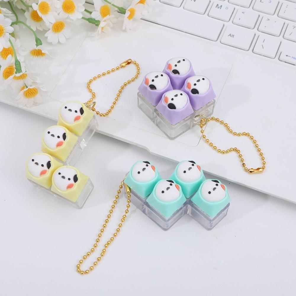 Anti Stress Finger 9 Keyboard Key Toy Fidget Decompression Creative Bag Pendant  Boys Girls