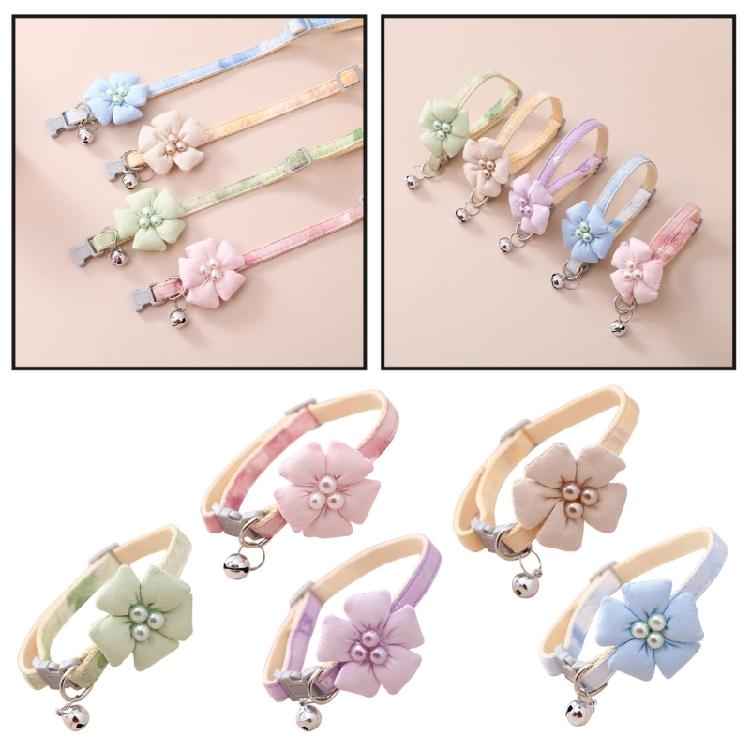 Floal Cat Collar Dog Collars for Small Puppy Flower Decorations Cute Accessory