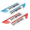 1 Para 3D Metalowe HYBRYDOWE Logo Błotnik Boczny Emblemat Samochodowy Odznaka Naklejki Naklejki Do Toyota Prius Camry Rav4 Crown Auris C-HR Yaris Prado