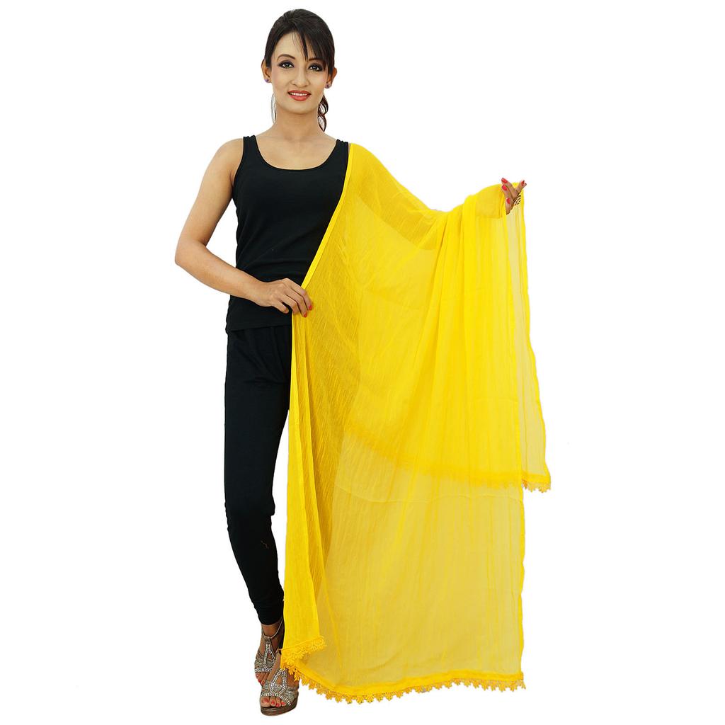 Chiffon Mischung Schals Dupatta Frau Chunni Indische Stola Werfen Sarongs Wraps