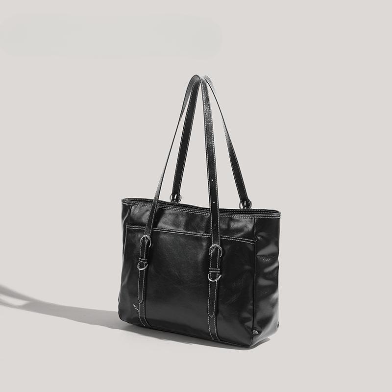 British Retro Postman Bag Women's Spring and Summer Trendy College Style Briefcase Versatile Tote Bag