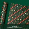Large Retro Style Kraft Wrapping Paper for Christmas, Birthdays, and Meetings