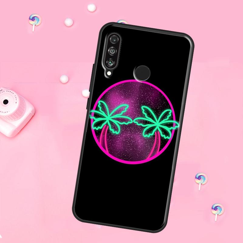 Stars Space Palm Trees For Huawei Nova 12i 7i 8i 11i 12s Y73 Y70 Y90 Y60 Y72 Y61 Y91 9 10 SE P30 Pro P40 Lite Case