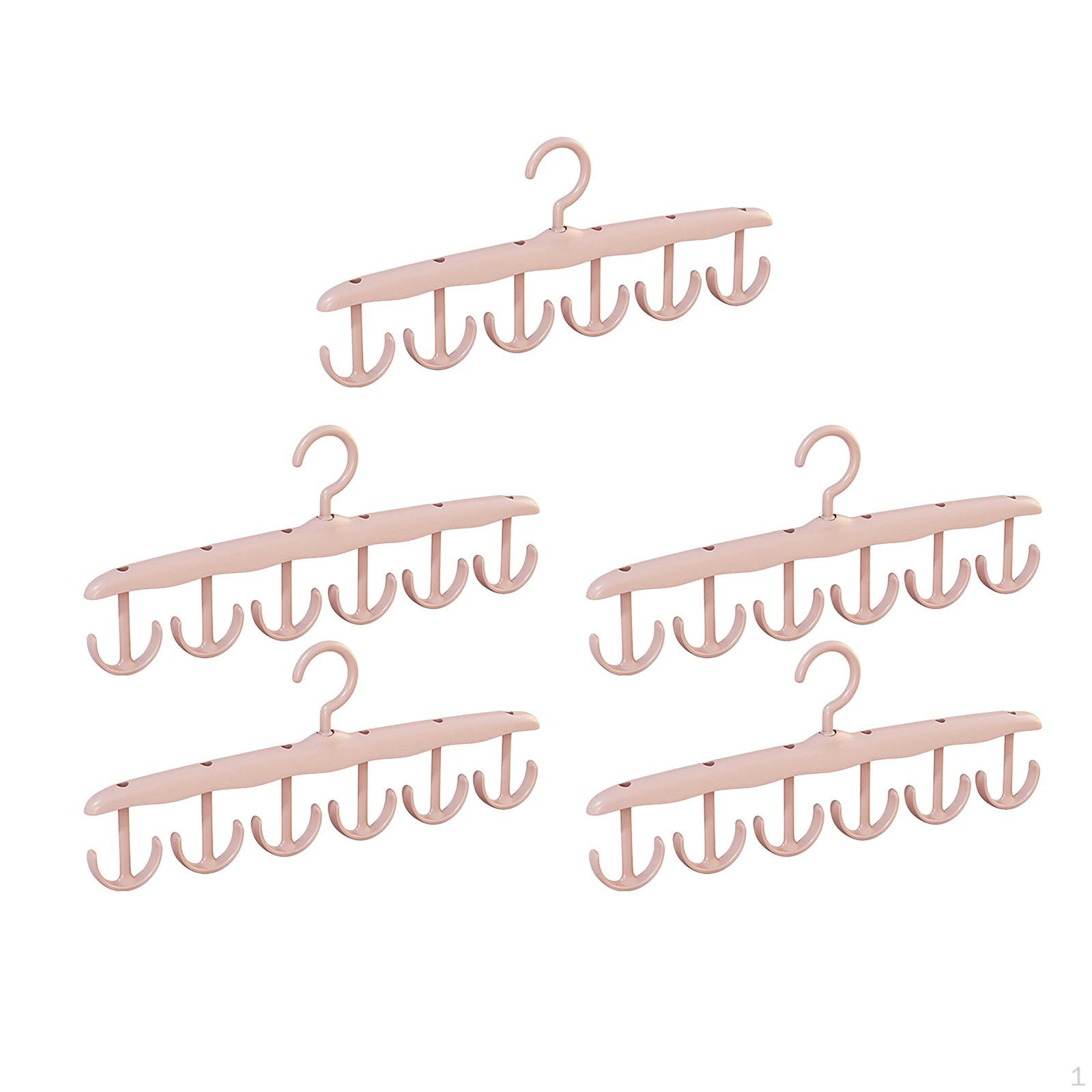Вращающиеся на 360 градусов вешалки для одежды для эффективного хранения Lignt Pink 1400₽