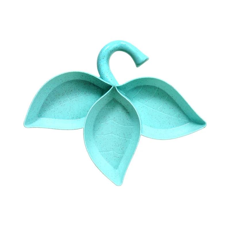 1pc-Three-Compartment Dipping Sauce Dish, Multi-Purpose Condiment Server for Hot Pot,  Flavor Plate  for Restaurant and Home Use