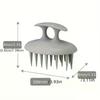 Silicone Scalp Hair Massage Brush Shampoo Massage Comb Bath Wash Hair Care Root Scalp Massager Shower Brush Salon Hair Tool