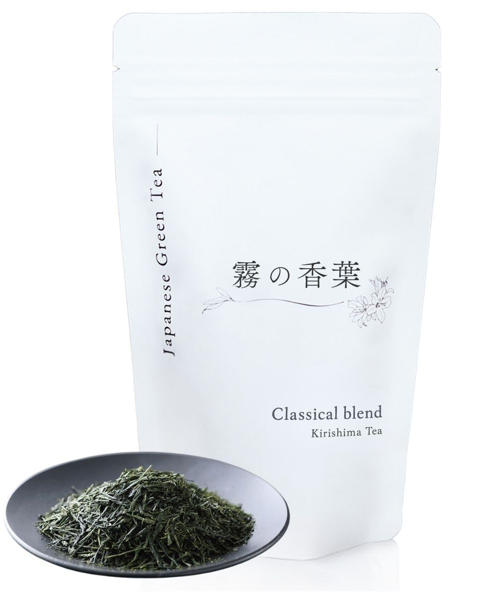 

чай, собранный в Кирисиме, входит в тройку лучших на национальном конкурсе дегустации чая 15 лет подряд, слегка пропаренный зеленый японский зеленый чай Kiri no tea
