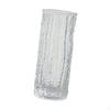 Glass Flower Vase Decoration Unique Minimalist Decorative 10.04'' Tall Table Centerpiece for Office