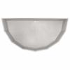 Planter Silver 120 X 60 X 50 Cm Stainless Steel