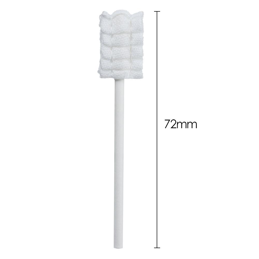 30pcs New Clean Gauze Dental Care Baby Tongue Oral Cleaning Brush Toothbrush Paper Rod Oral Cleaner