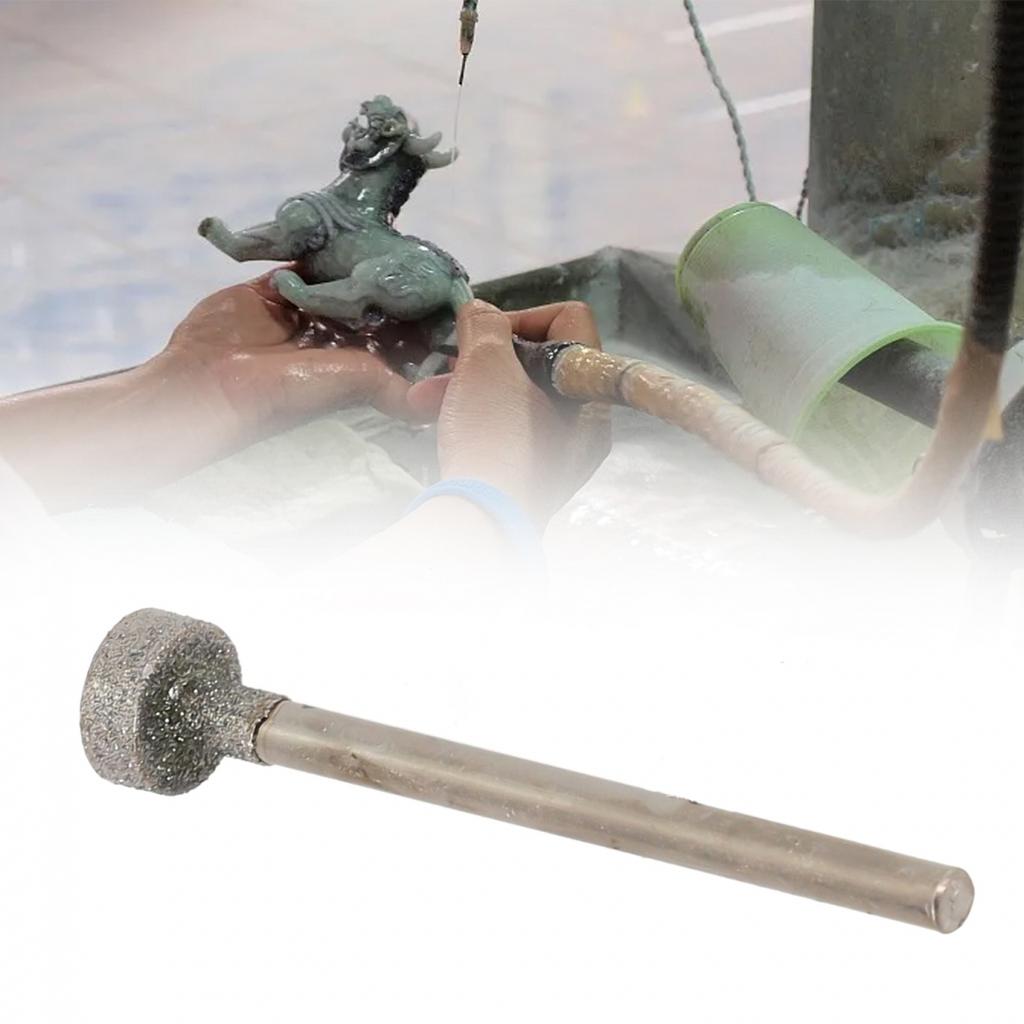 Diamond Grinding Head Grinding Burr 8/10/12/14/16mm Cylinder Diamond