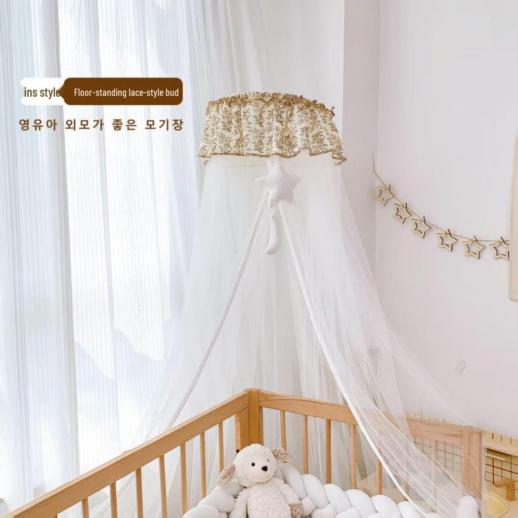 Luxury Encrypted Mosquito Net for Baby Crib and Floor Stand