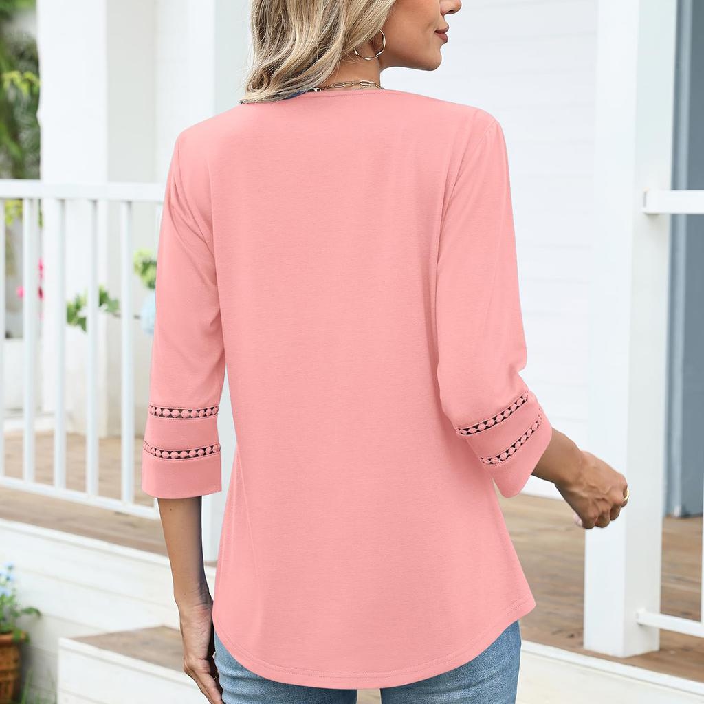 Damenbluse Modisches und lässiges T-Shirt-Top