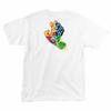 Santa Cruz SCREAMING HAND BLOCKER Skateboard T Shirt WHITE