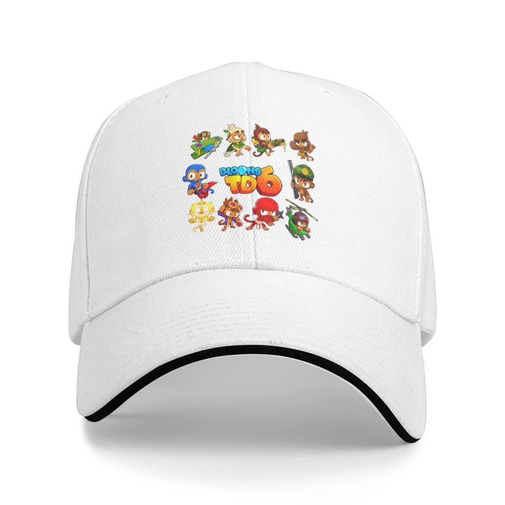 Unisex Baseball Hats BTD6 Compilation Outdoor Streetwear Summer Sports Baseball Caps Hip Hop Cap Casquette Polychromatic Hats