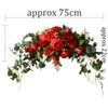 Artificial Wreath Threshold Flower Peony Rose DIY Wedding Party Flower Wall Arrangement Home Place Room and Christma Wreath Arch