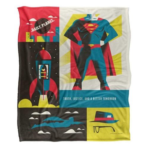 Superman Silky Icons Supersoft Blanket