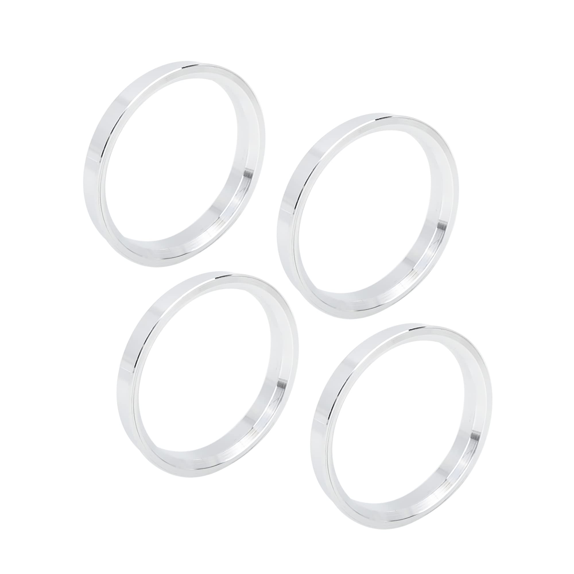 

ACROPIX Hub Centric Rings, 73.1-64.1 mm, Silver Tone, 4-Pack