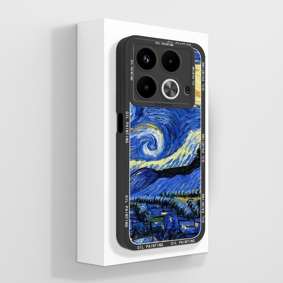 For infinix Note 40 Pro Plus 40X Case Couple Panda Phone Housing For Note40 Note 40X Full Protection Liquid Silicone Back Cover