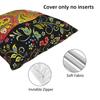 Russian Doll Matryoshka Square Pillowcase Pillow Cover Cushion Zip Decorative Comfort Throw Pillow for Home Bedroom