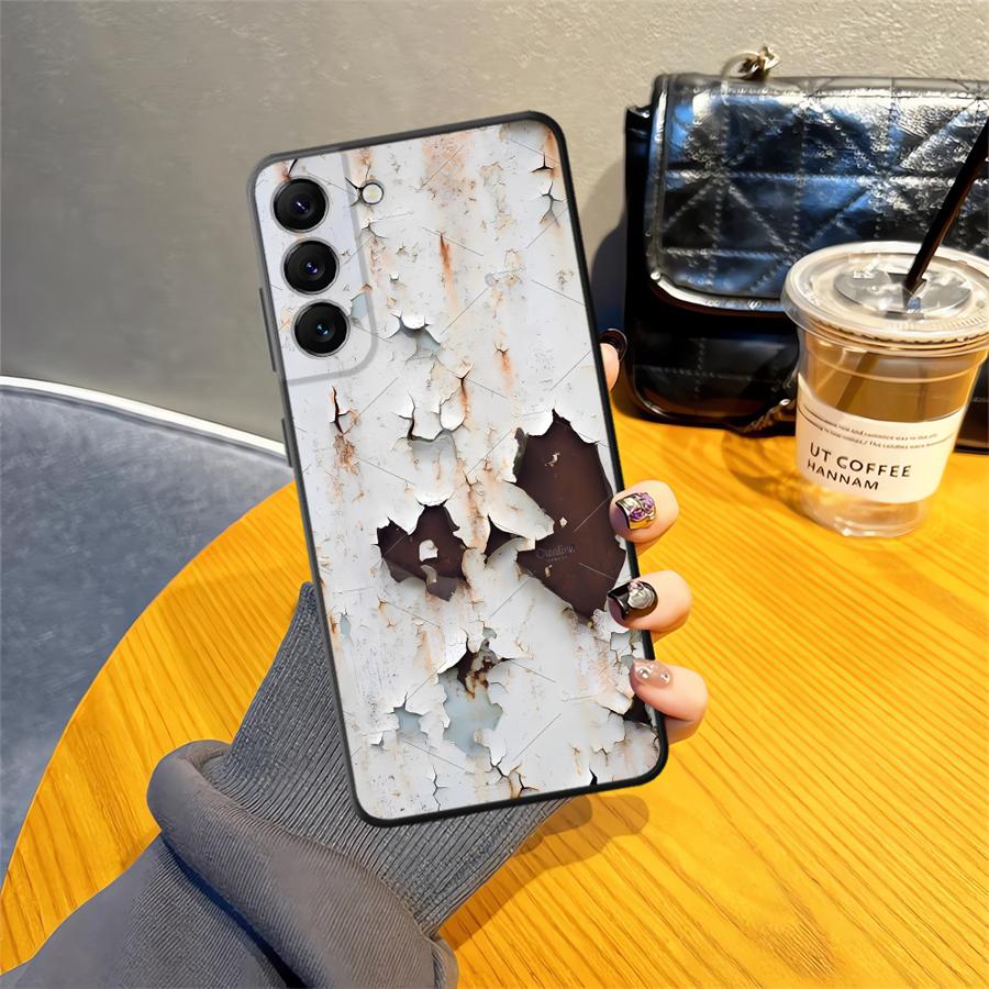 Case for Samsung Galaxy A05 Note 20 Ultra 9 10 A50 A70 A30 A40 A04 A06 A07 A10 A20 A03 A01 A02 Phone Cover Retro Rust