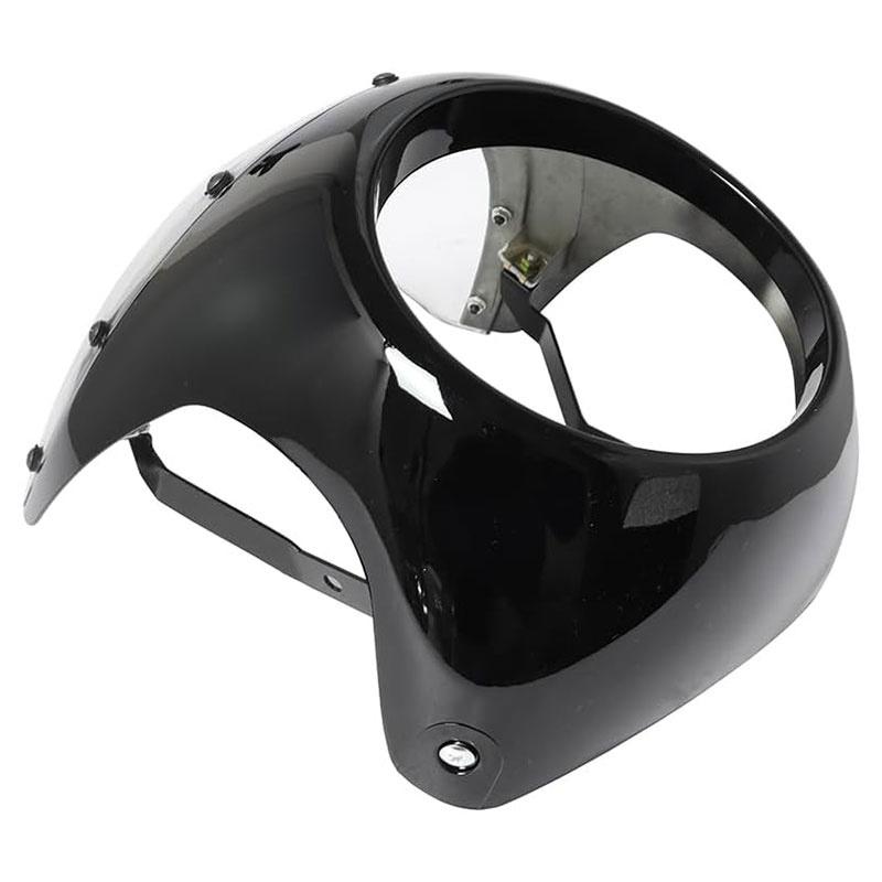 7 Inch Headlight Shade Fairing Motorcycle Front Headlight Cover Retro Waterproof Anti-fall Fairing Modification Accessories