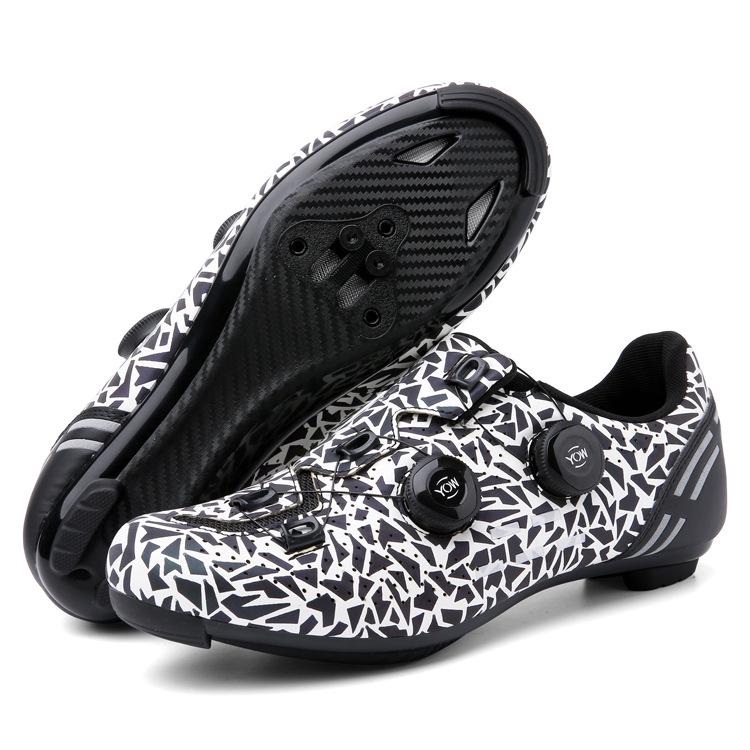 All-Season Breathable Cycling Shoes with Hard Sole for Road and Mountain Biking