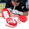 Artificial Respiration One-Way Breathing Valve Mask First Aid Cpr Training Breathing Mask Protect Rescuers Mask Accessories