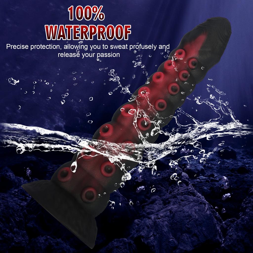 Tentacle Anal Plug Mixed Color Alien Dildo Soft Huge Butt Plug Suction Cup Anal Toys Large Particle Masturbator Vaginal Anal Dilator Sex Toys Unisex