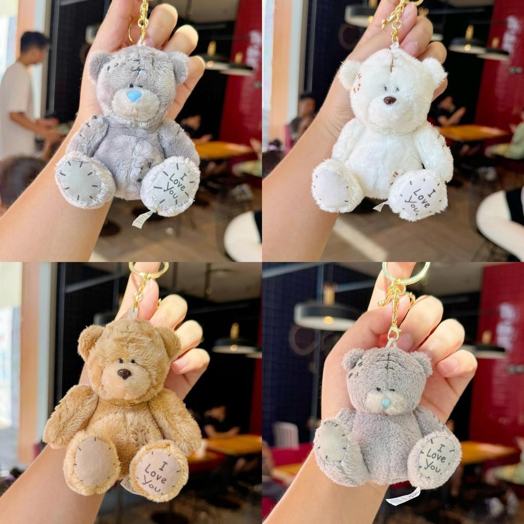 To Me You Tatty Teddy Plush Keychain Pendant With Embroidery Design For Gift