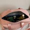 New large-capacity travel bag, diamond embroidery thread boarding bag, short-haul luggage bag, shoulder crossbody mother and baby bag.
